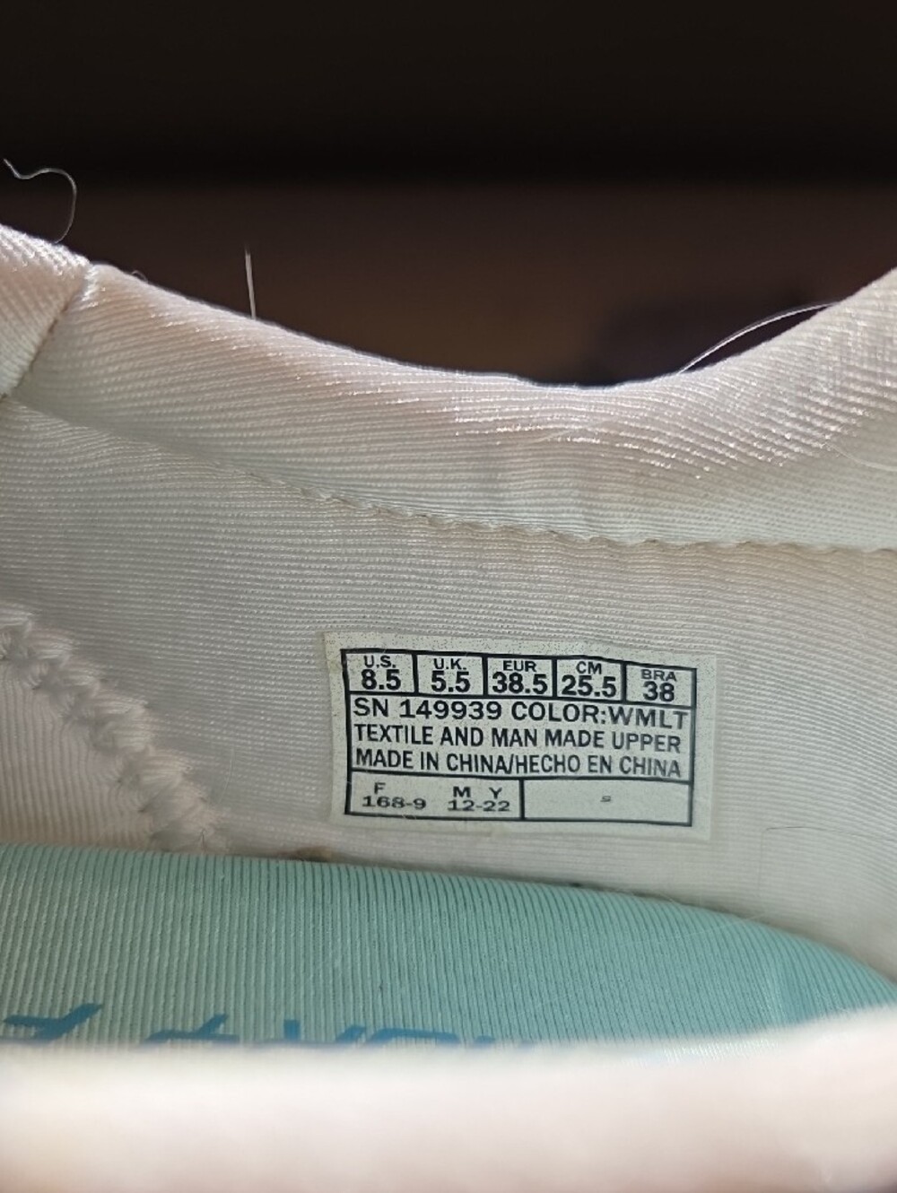 NWOB-Skechers Memory Foam Multicolor Slip-On Sneakers - Picture 8 of 8